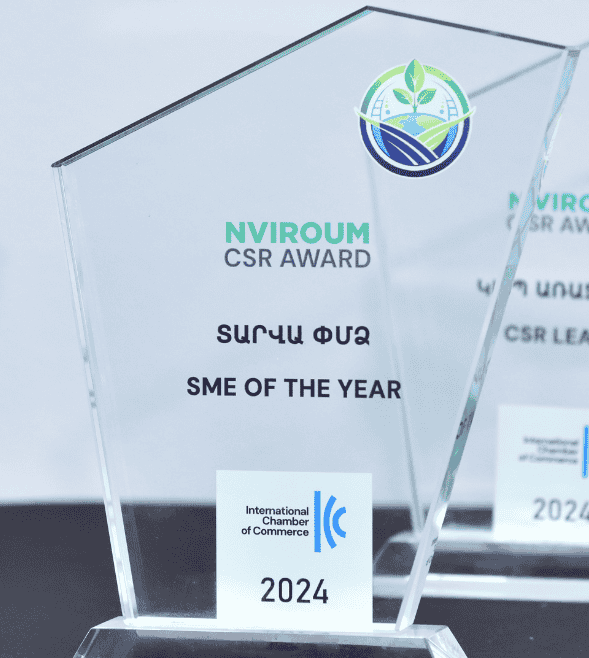 Grant Thornton Armenia Wins “NVIROUM” CSR Award 2024